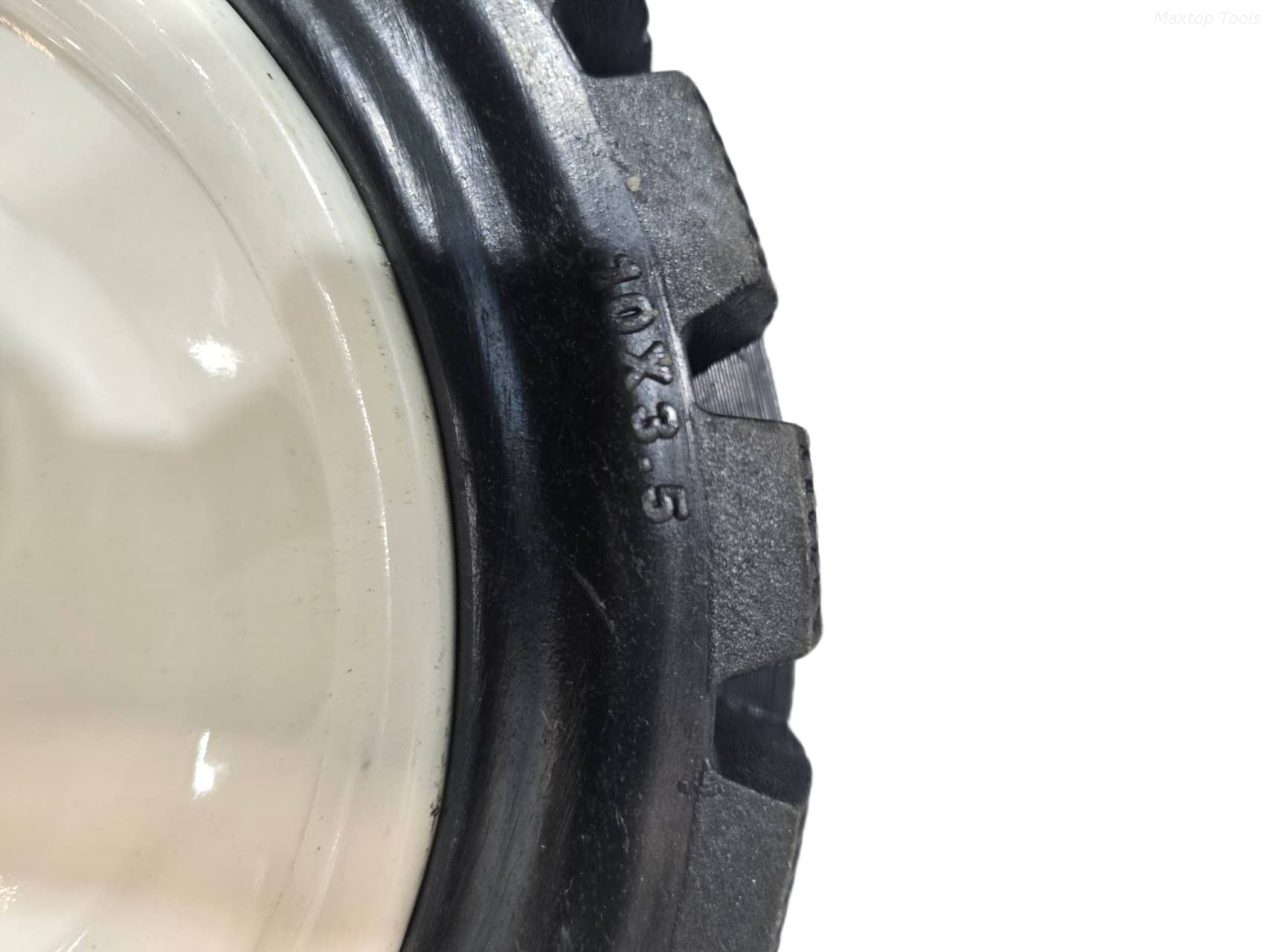 Колесо 10x3,5 ТПУ для тележки тачки