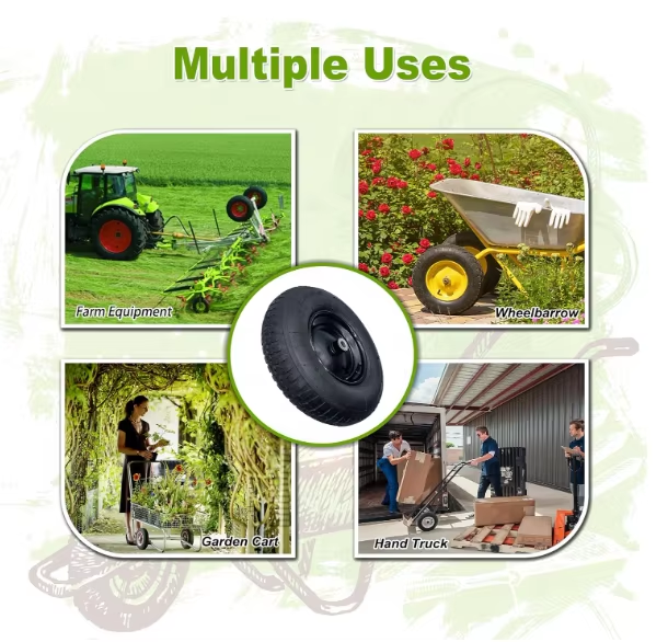 Применение колес из ПУ