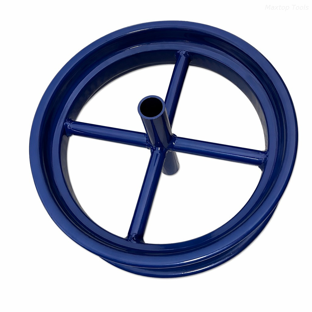 4,80/4,00-8 Колесо из пенополиуретана ∅20x120 мм, стальной обод для тачки 